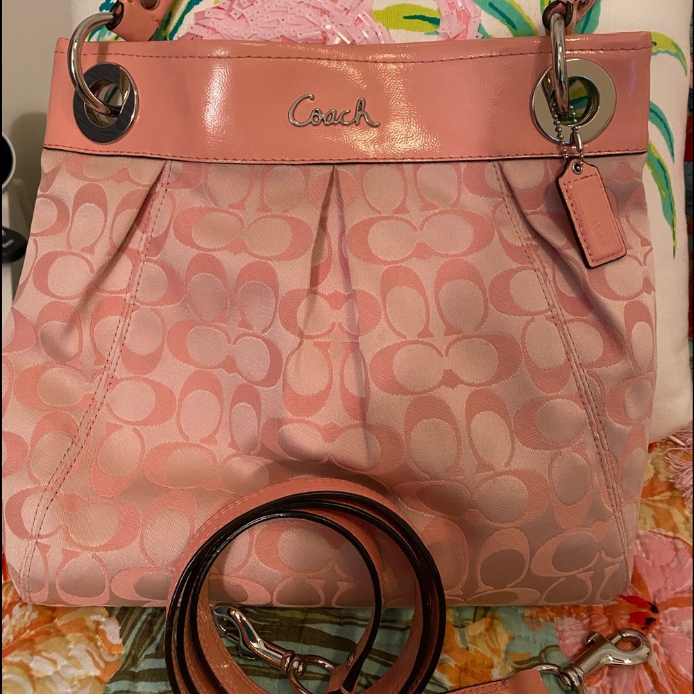 Coach Peachy Pink Shoulder/Crossbody